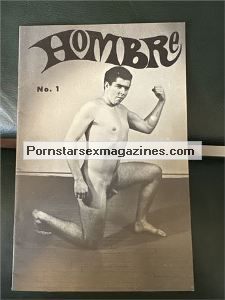 HOMBRE no 1 Gay Art Male Nude Magazine 